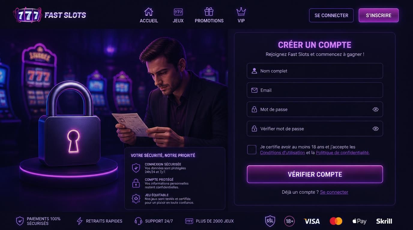 Un formulaire d’inscription sécurisé avec vérification d’identité